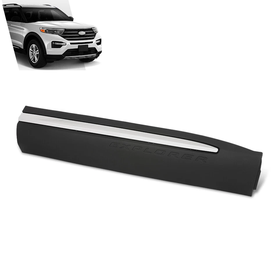 Front Door Lower Molding Chrome Trim Right Side Fit For 2020-2023 Ford Explorer Foto 2 de 4