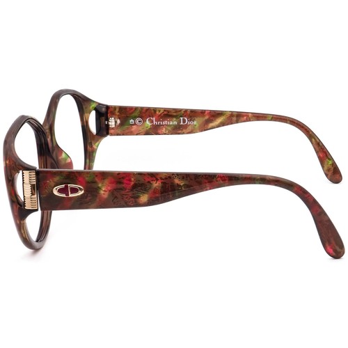 Christian Dior Vintage Sunglasses Frame Only 2497 90 Glitter Germany 62mm - Picture 5 of 6