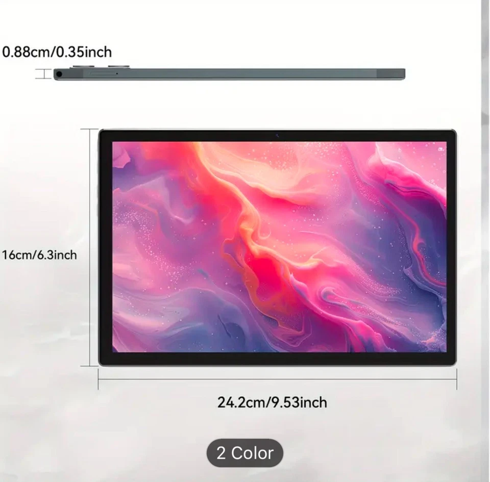 10 Inches Tablet Bundle Octa-core Support 5G WiFi With Android 14 Version - Image 3 of 4