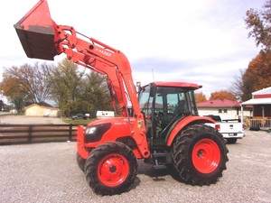 2007-Kubota-M9540-4x4-Cab-with-Kubota-Loader-FREE-1000-MILE-SHIPPING