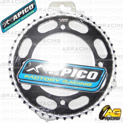 Apico Evolite Black Rear Sprocket 46T 428 For KTM SX 85 2018