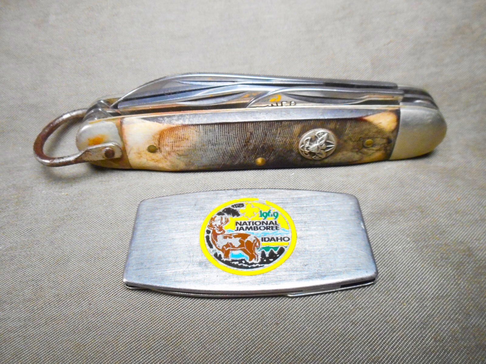 1969 Boy Scout Jamboree Zippo Knife & Ulster Boy Scout Knife USA eBay