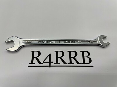 Stahlwille Tools Motor 10 GERMANY 3/8'' x 5/16'' SAE Double Open End Wrench