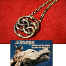 LA STORIA INFINITA COLLANA AURYN MEDAGLIONE NEVERENDING STORY COSPLAY REGALO