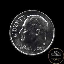 2014 D Roosevelt Dime from Mint Set High Grade Choice GEM++