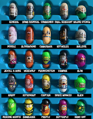 Moose SERIES ONE Mighty Beanz 2010 - Take your Pick - !RESTOCKED