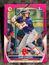 2023 Bowman 1st PINK PROSPECT ROOKIE Juan Chacon 177/299