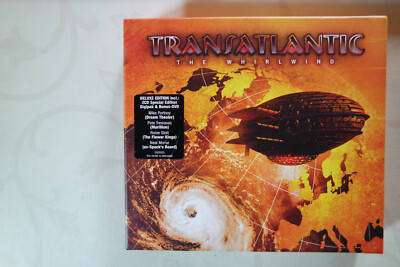 Transatlantic-WHIRLWIND -live LIMITED  EDITION -BOX-3 cds -2 DVDs+2CDs/DVD