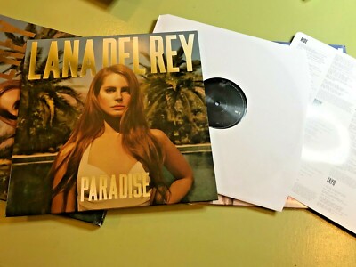 Lana Del Rey Vinyl LP Record Paradise edition born to die + slipcase 3 lp's  NM!