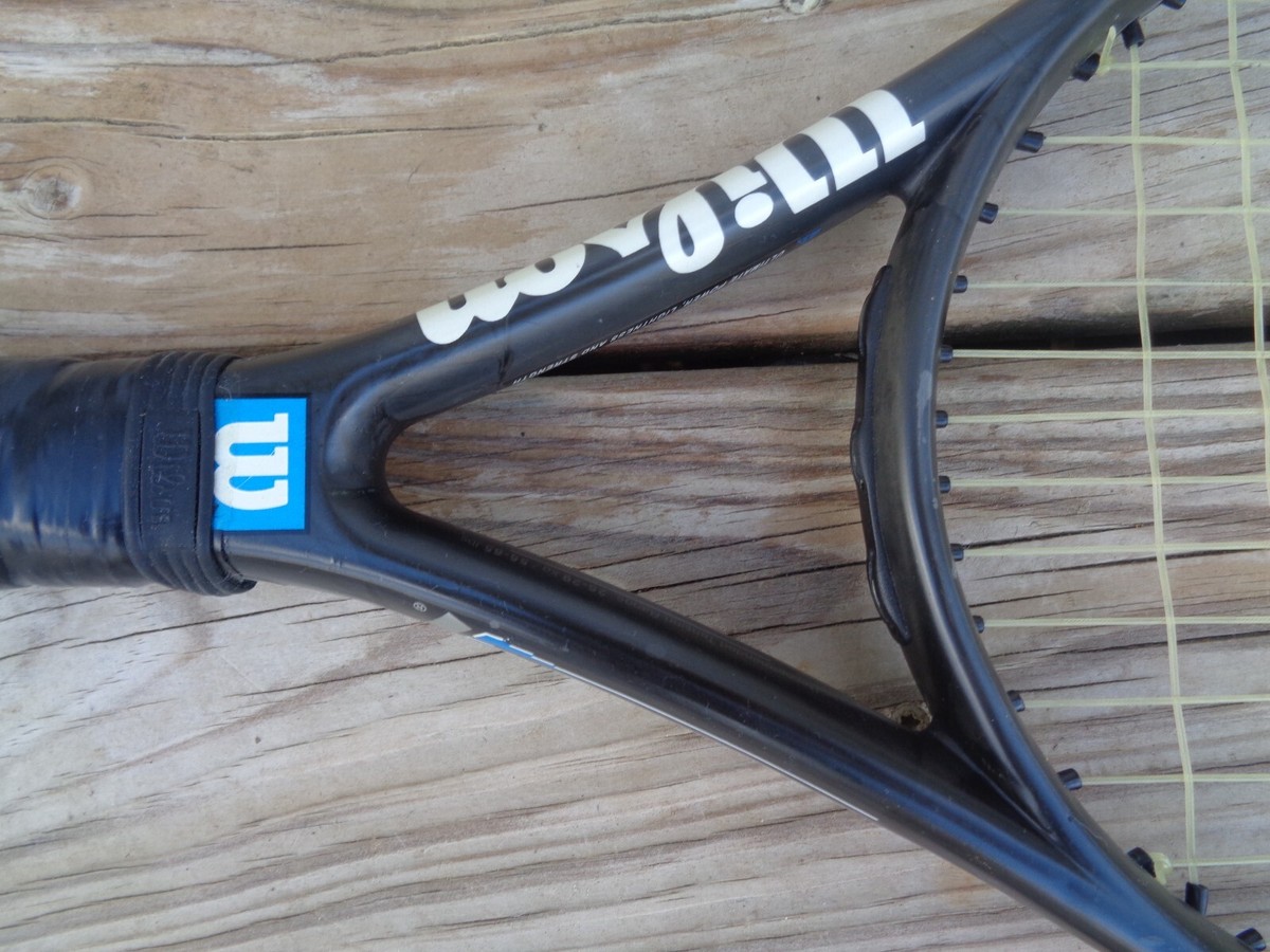 WILSON HYPER HAMMER 4.3 HYPER CARBON TENNIS RACKET - 4 5/8