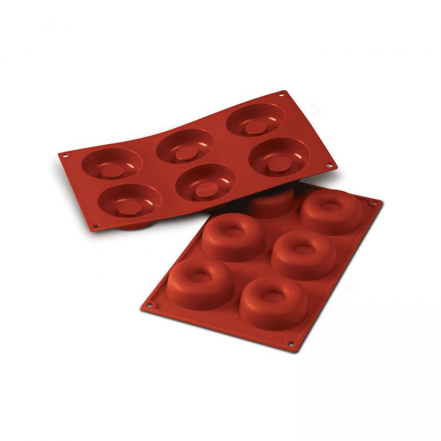 Silikomart Sf012 - Silicone Mold No.6 Big Savarin ø72 H 23 mm