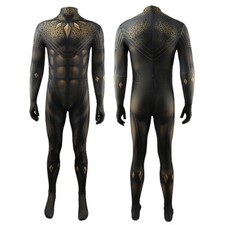 2023 Black Panther Jumpsuit Killmonger Superhero Cosplay Costume Suit Halloween