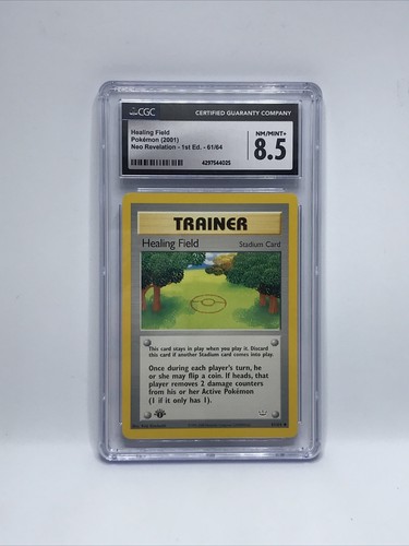 Healing Field (1st Edition) graded CGC 8.5 for sale on eBay