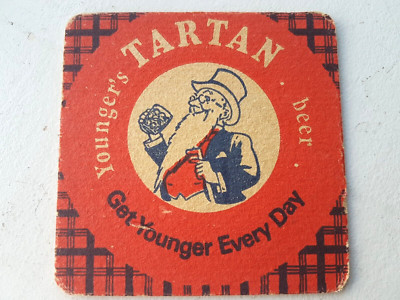 Vintage SCOTTISH & NEWCASTLE - Tandem... Cat No'29 Bierdeckel/Untersetzer