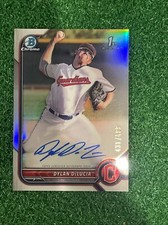 2022 Bowman Draft Dylan DeLucia 1st Refractor Auto 431/499 🔥🔥🔥🔥🔥