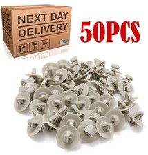 FOR VAUXHALL VIVARO SIDE DOOR MOULDING TRIM CLIPS EXTERIOR PANEL GREY PLASTIC