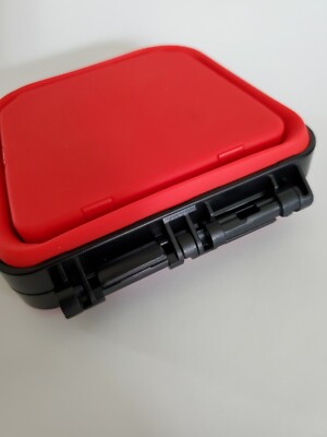 Snap-on Collapsible Magnetic Tray – 2-Pack, Black, 5″ Diameter, Screws/Bolts Holder, Silicone