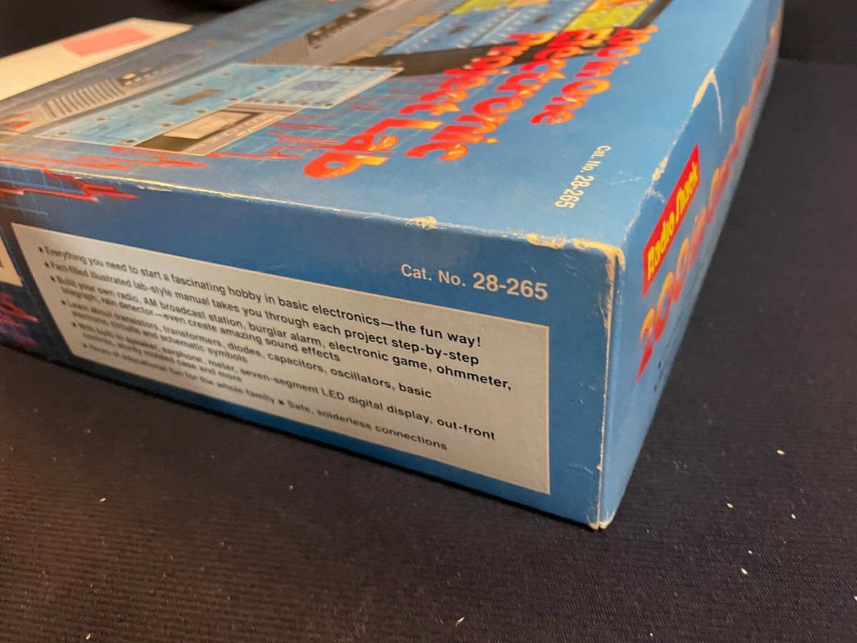 200 in One Electronic Project Lab, in box; Radio Shack | eBay