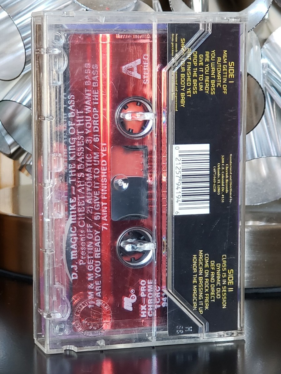 DJ Magic Mike The King of Bass' Greatest Hits Cassette Tape
