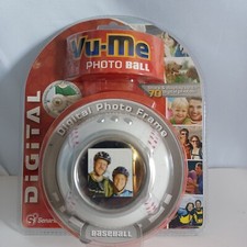 NEW Vu-Me Baseball Digital Photo Ball by Senario Original Box Sealed 70 Photos