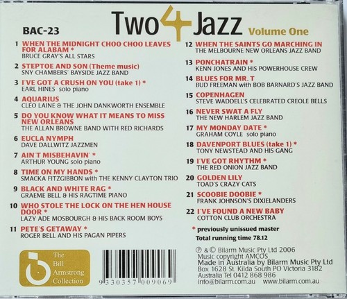 Two 4 Jazz - A selection by Bilarm Music & Swaggie Records - Special Issue - Picture 2 of 4