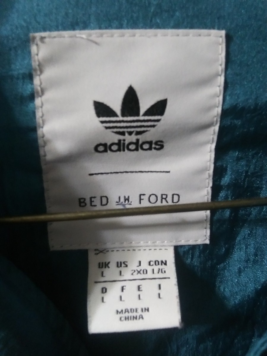 Adidas ORIGINALS X BED FORD LONG TRENCH RETRO 3-STRIPE TRACK SUIT MENS