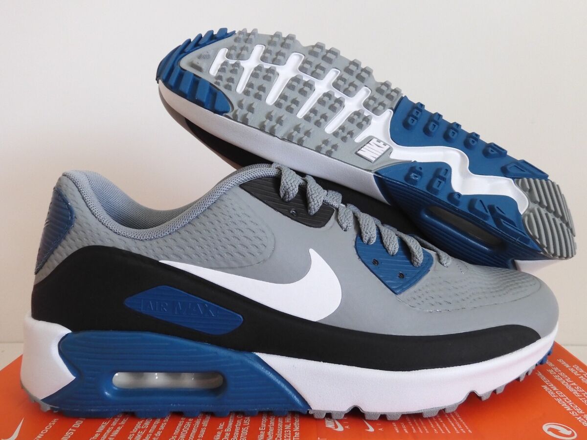 新品★NIKE AIR MAX 90 G 青 24 ナイキ エアマックス ゴルフ 楽天市場】NIKE ナイキ AIR MAX 90 GOLF 'WHITE RACER BLUE