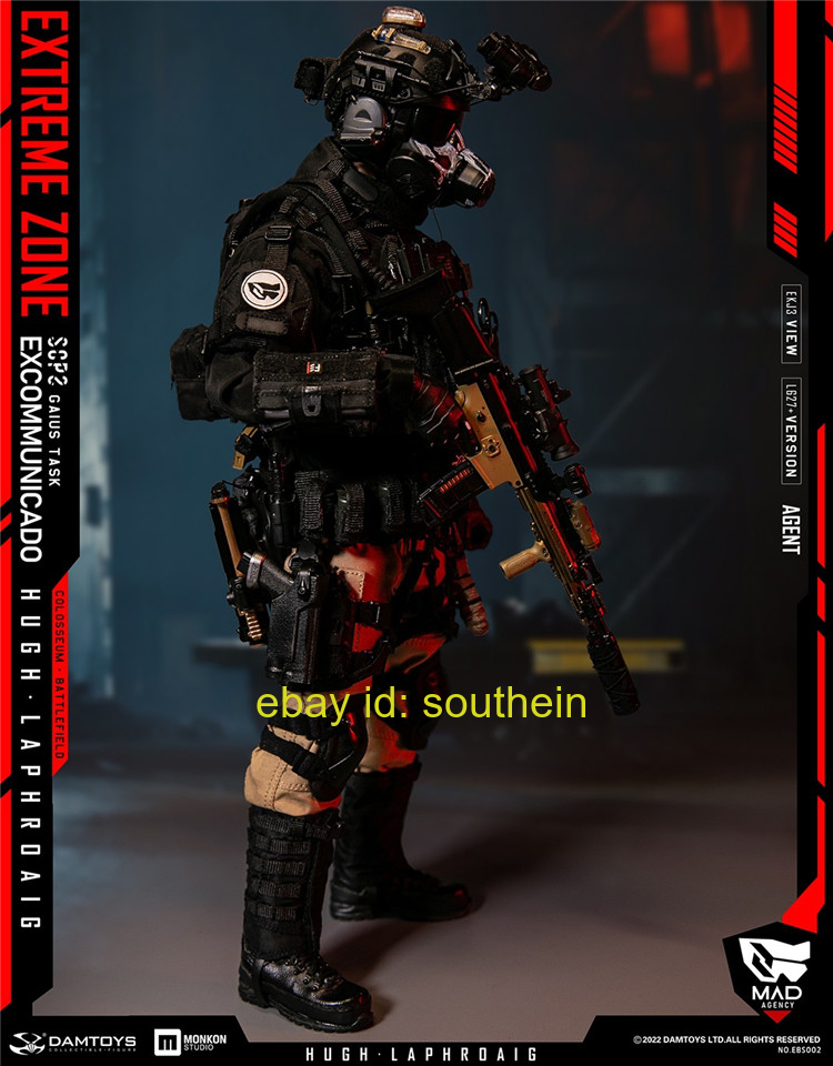 Damtoys 1/6 Extreme Warfare Agent Xiu Lafuge Ebs002 Scp | eBay