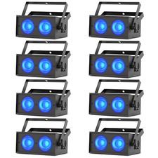 10pcs 150W COB RGBW LED Par Light DMX Stage DJ Audience Blinder Lighting Effect