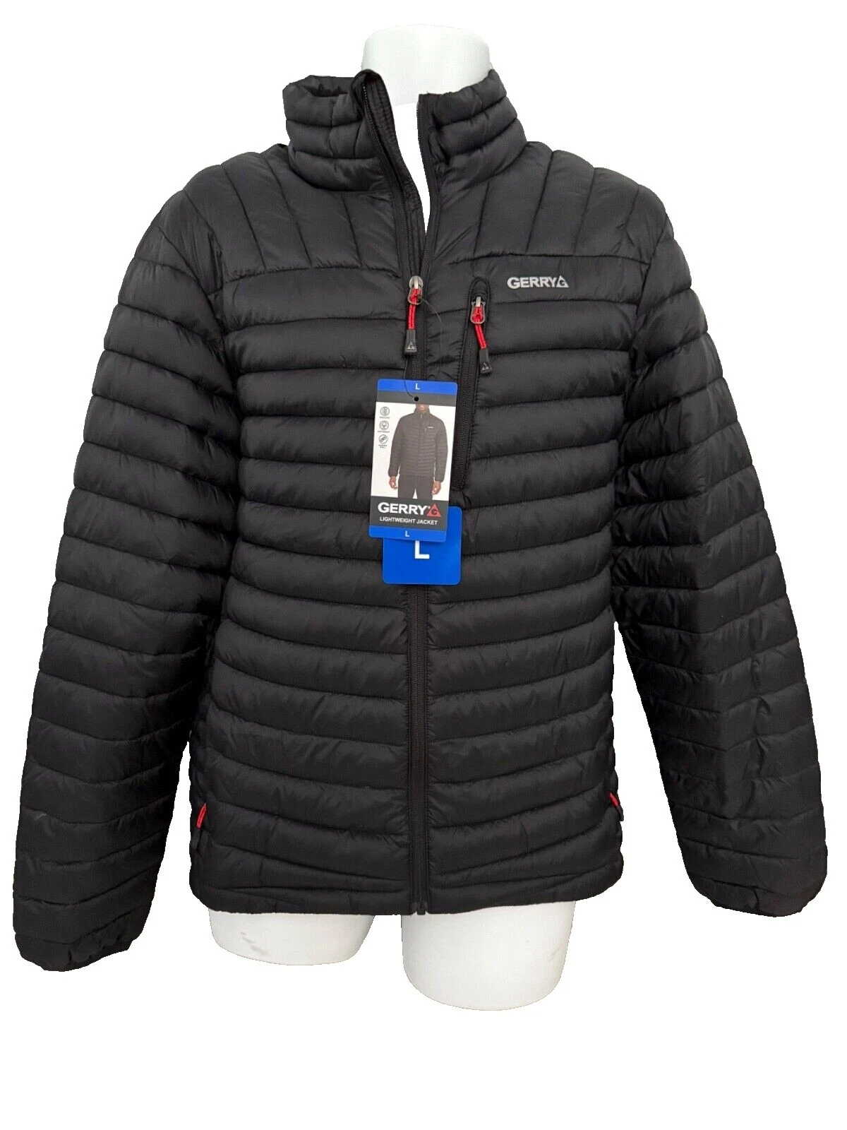 Gerry sólido abrigos, chaquetas y chalecos para hombres