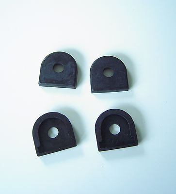 Spacer bumper bracket lateral front/rear.4 pieces Rekord C Commodore A Kadett