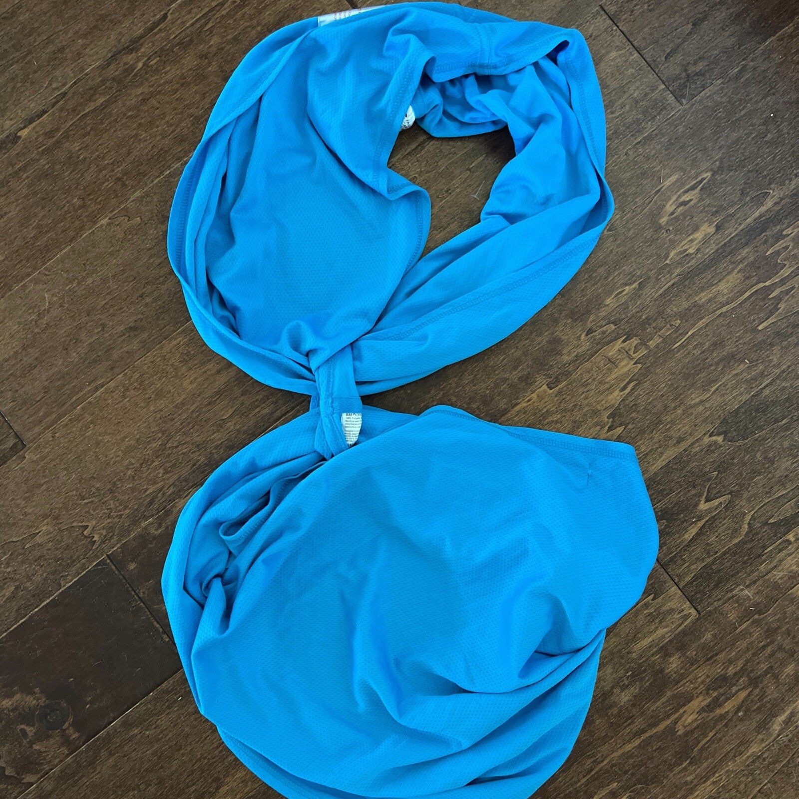 Baby K’Tan Active Soft Baby Carrier size XS Blue Mesh Breathable Lightweight-image