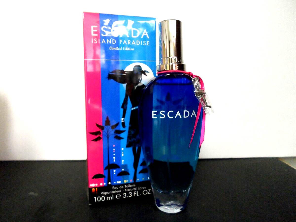 香水　ESCADA 100ml Island Paradise Escada Limited Edition EDT Spray 3.3 oz / 100 ml