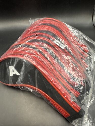 12pcs Black & Red Zipper Golf Iron Club Headcovers Iron Cover