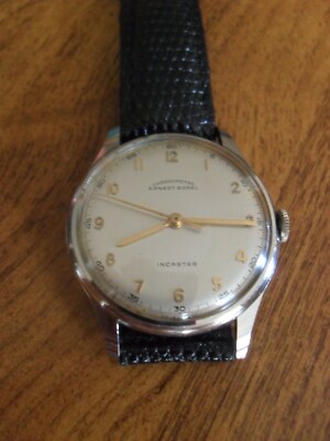 Vintage Ernest Borel Chronometre Incastar Model Wrist-Watch, ''All Original'' L@@K