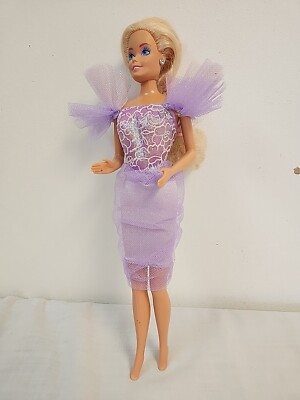 barbie garden party dress Vintage 80's Garden PARTY Romance Barbie Doll Mattel Dress & SKIRT