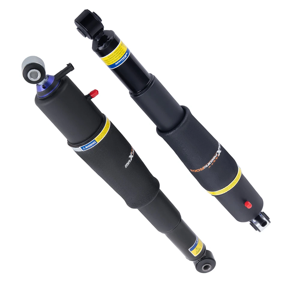 2x Amortiguador de suspensión neumática + bomba de compresor de aire para Cadillac Escalade Suburban GMC Foto 4 de 4