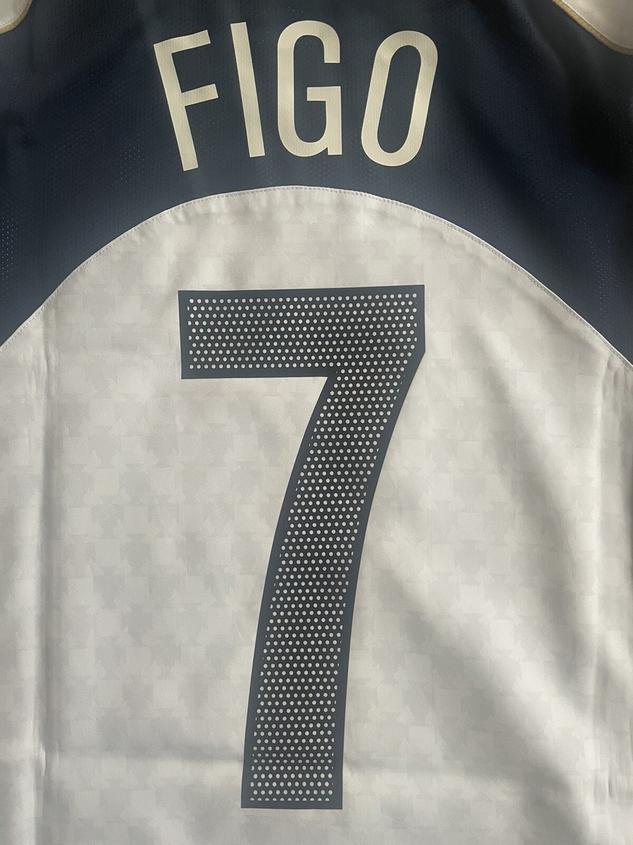 2004 Portugal Nike T90 Luis Figo Jersey Sz Large | eBay