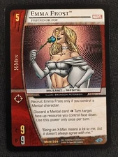 VS VERSUS SYSTEM - Emma Frost MXM-009 - Rare ENG