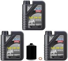Liqui Moly Synthetic 5w50 Oil Change Kit Filter Polaris Ranger 900 1000 XP Crew