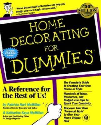 Home Decorating For Dummies? (For Dummies (Computer/Tech)) - Paperback - GOOD
