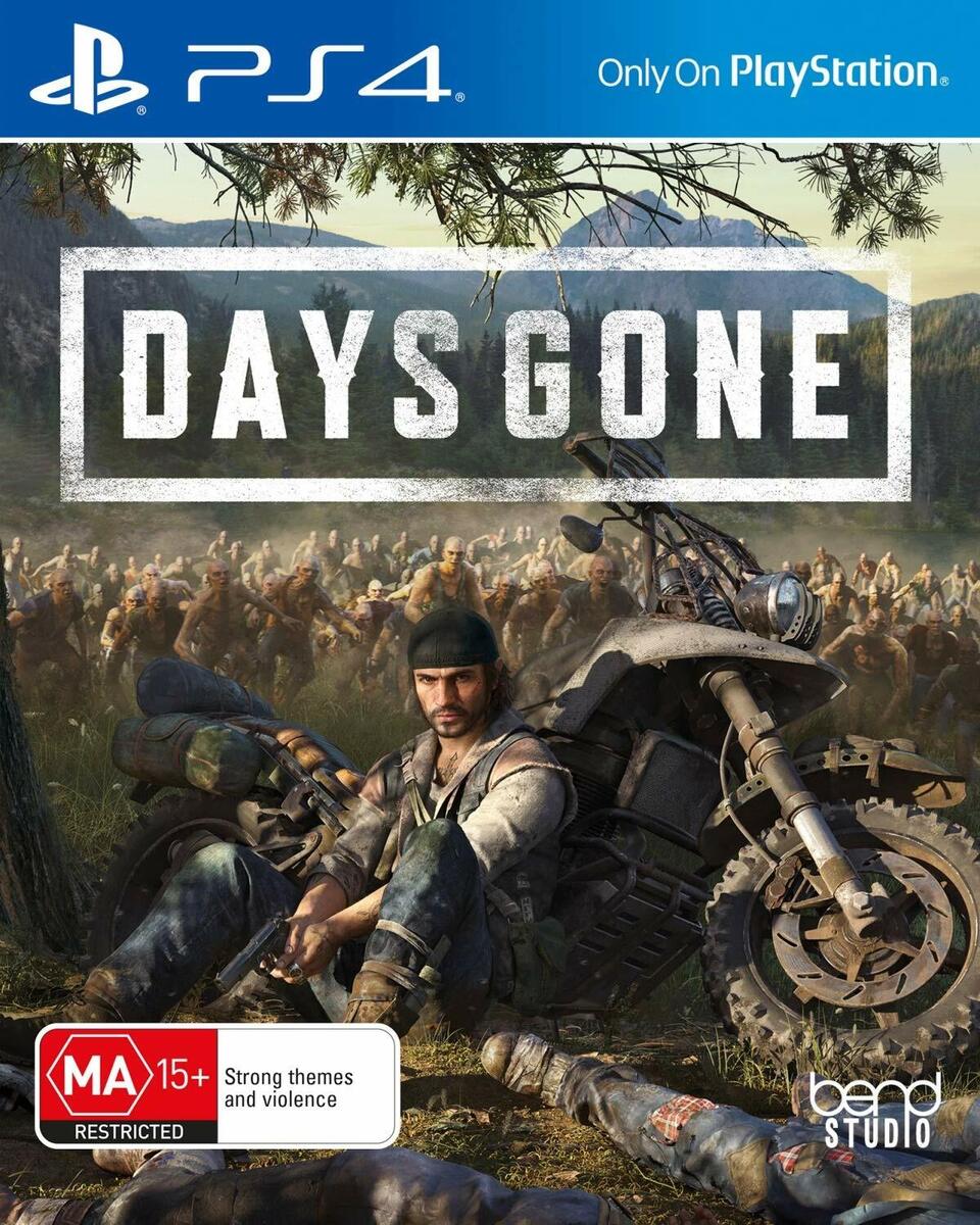 Days Gone Sony PS4 Playstation 4 Outlaw Biker Zombie Apocalypse