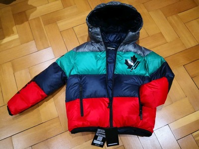 Kinder Dsquared2 gefütterte Daunenjacke Größe 8 Jahre