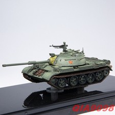 New 1:72 Scale Chinese PLA Type 59-2 Main Battle Tank Green Color Resin Model