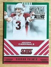 2016 Score Signal Callers Green #1 Carson Palmer
