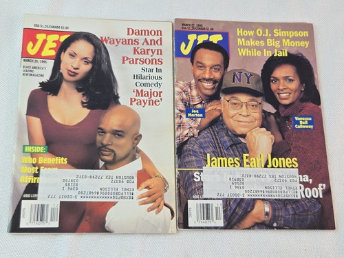 Vtg 1995 JET Magazine Lot 40 Issues March-Thru-Dec Black History Fashion Music - Picture 2 of 14