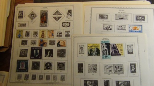 Stampsweis Egypt collection on Minkus pages est 431 or so stamps to 71 - Picture 18 of 22