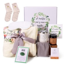 Sympathy Gift Baskets for Loss of Loved One,Bereavement Gift White