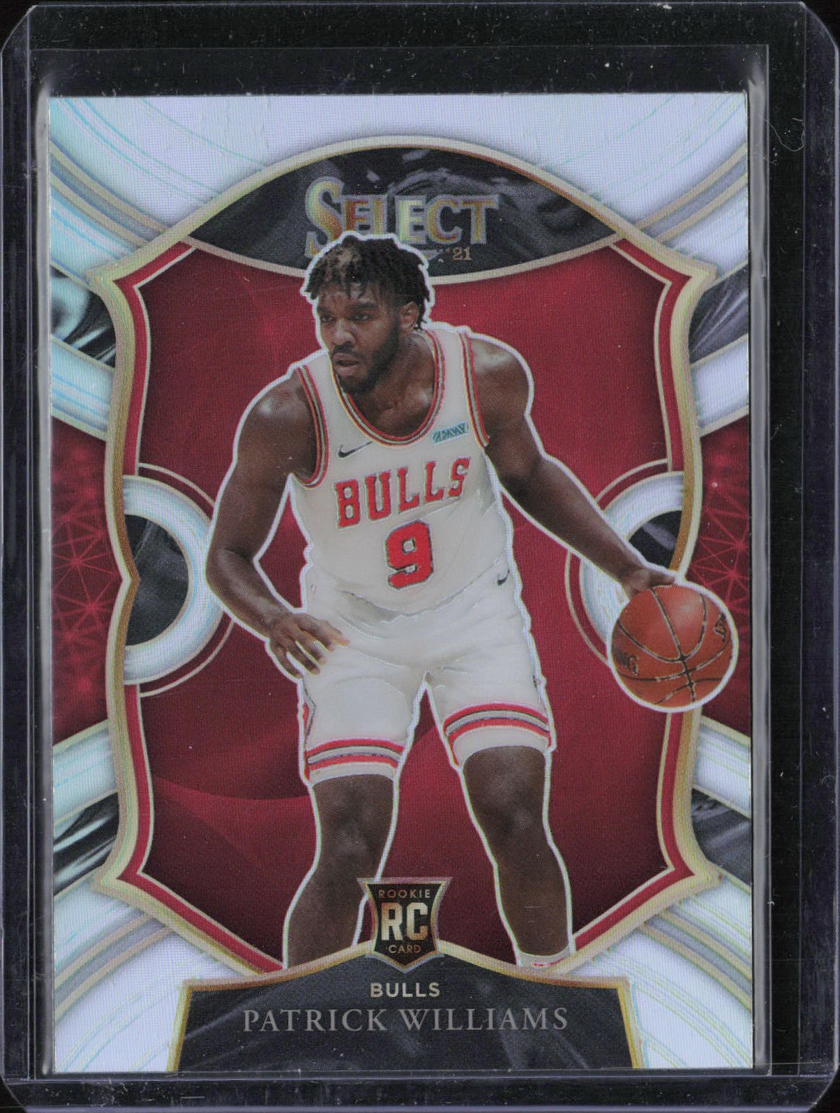 2020-21 Panini Select #64 Patrick Williams Silver Prizms