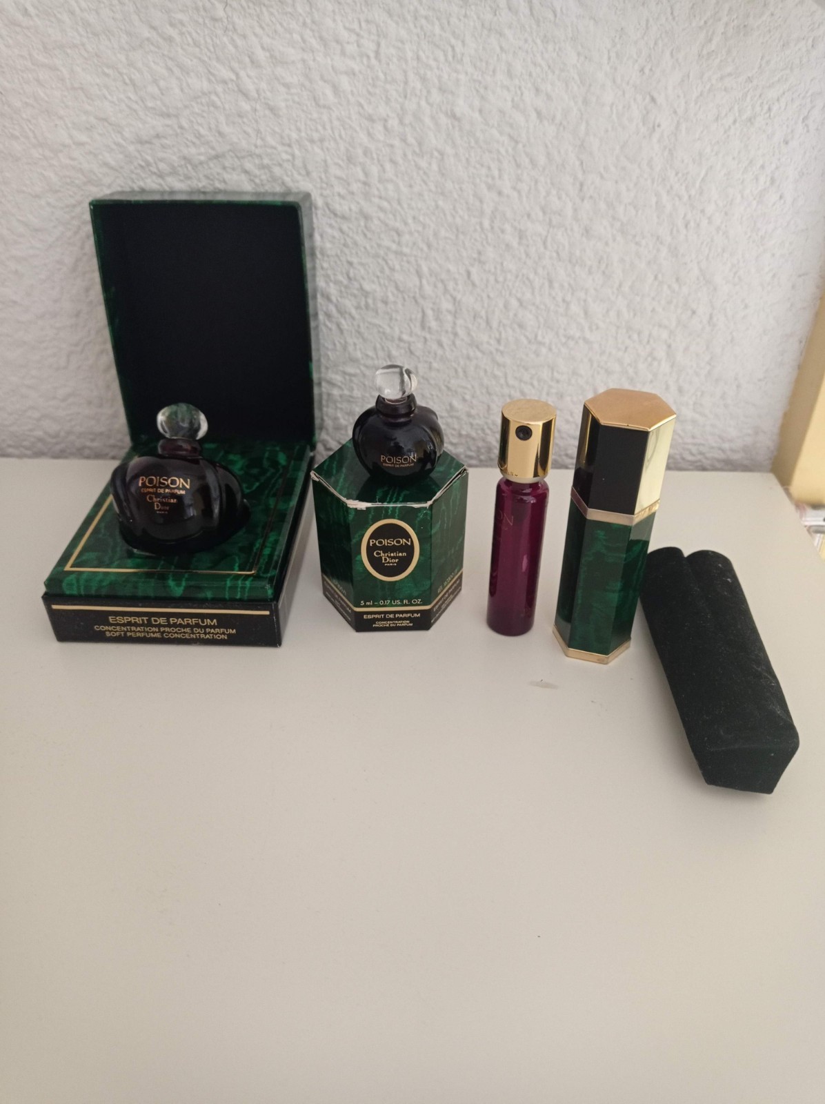 Poison Dior esprit de parfum 15ml, le souvenir d'effluves vintage rares et précieux